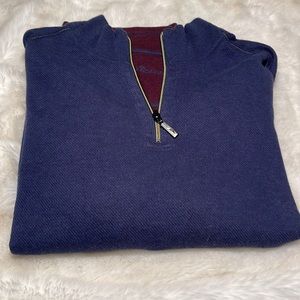 Tommy Bahama Flip Side Twill Half Zip